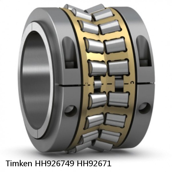 HH926749 HH92671 Timken Tapered Roller Bearing Assembly