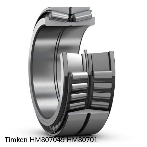 HM807049 HM80701 Timken Tapered Roller Bearing Assembly