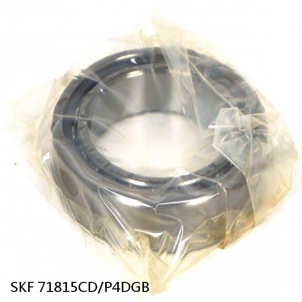 71815CD/P4DGB SKF Super Precision,Super Precision Bearings,Super Precision Angular Contact,71800 Series,15 Degree Contact Angle #1 small image