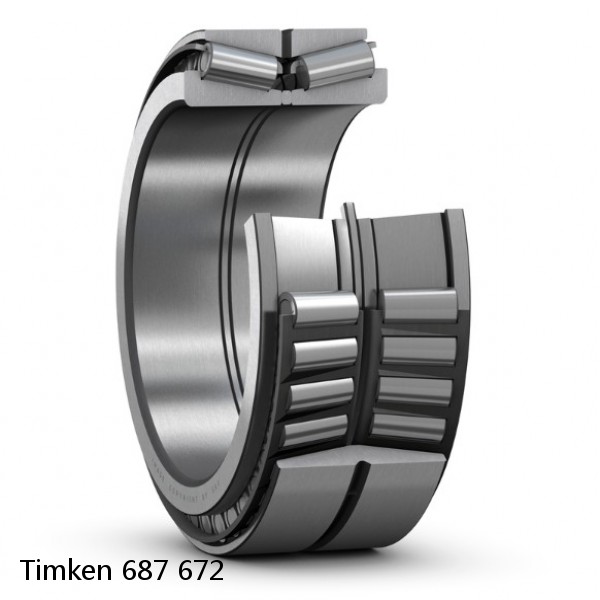 687 672 Timken Tapered Roller Bearing Assembly #1 image