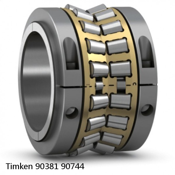 90381 90744 Timken Tapered Roller Bearing Assembly #1 image