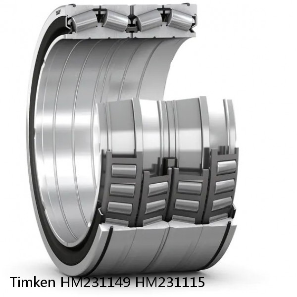 HM231149 HM231115 Timken Tapered Roller Bearing Assembly #1 image